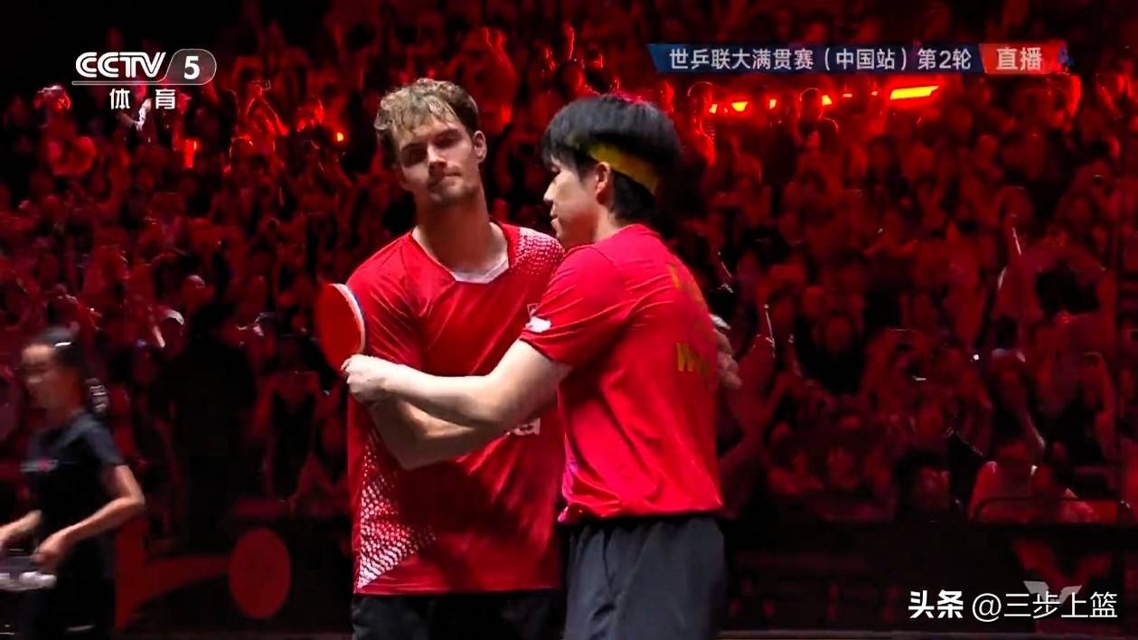 瑞典乒乓球队完胜波兰乒乓球队，王皓送出助攻