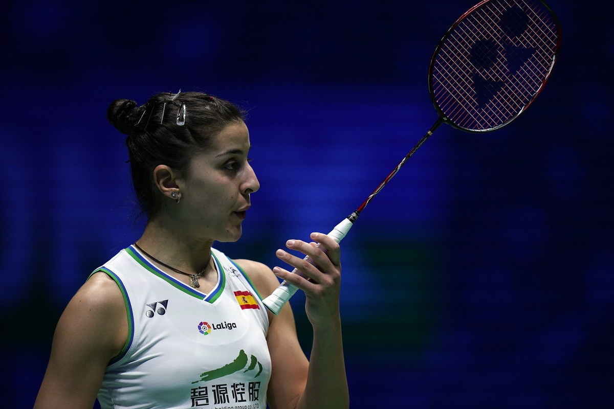 泰国羽毛球队横扫印度羽毛球队，马琳关键制胜